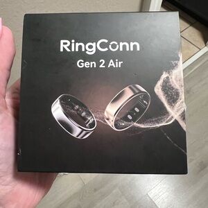 Gen 2 Air Smart Ring - Silver size 10